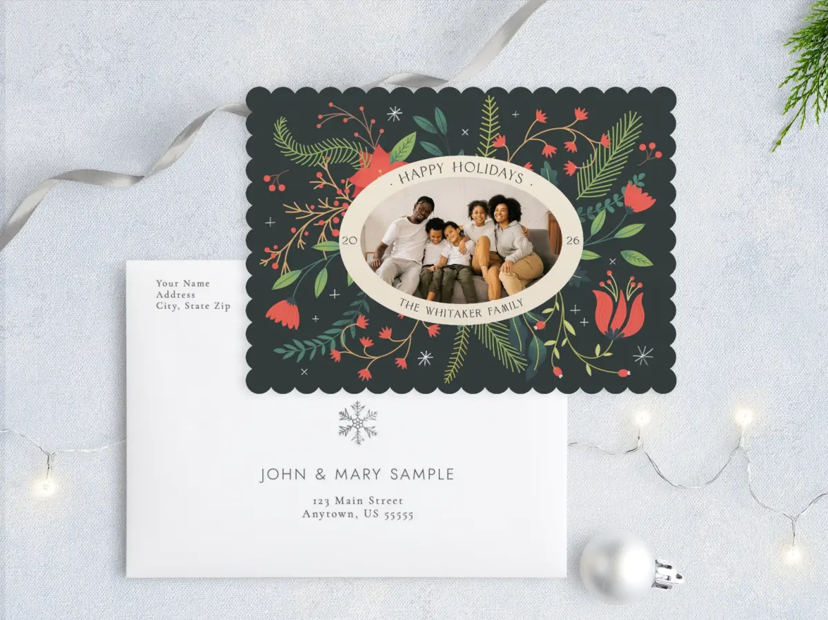 Front with Envelope Design