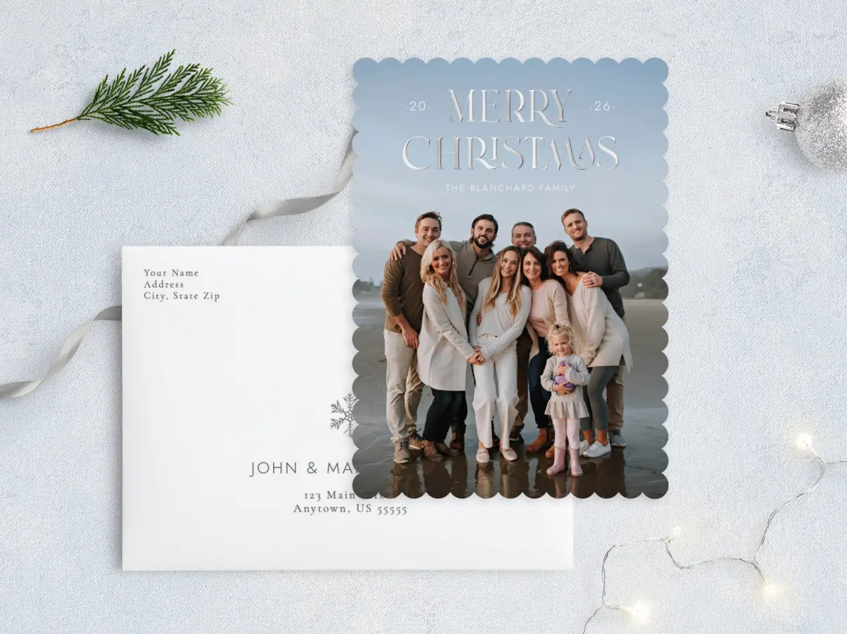 Front with Envelope Design