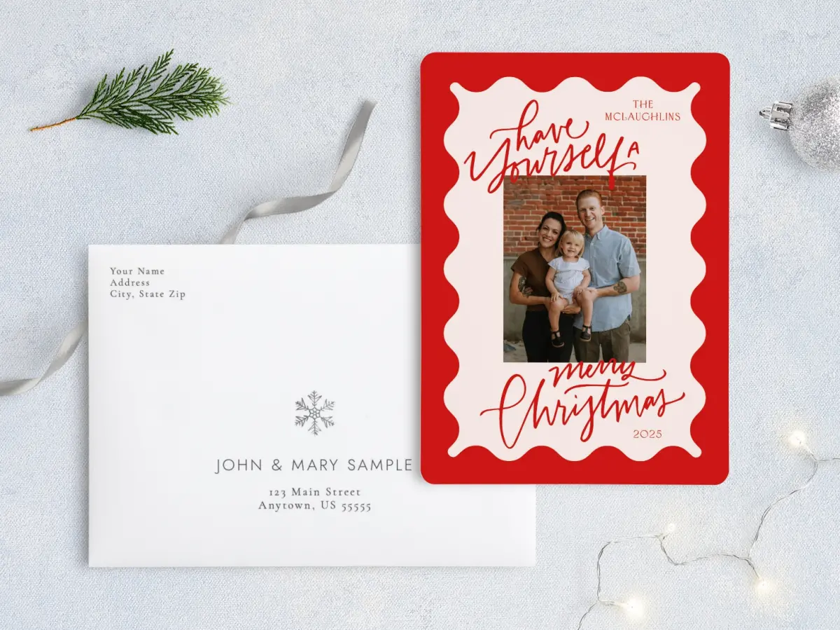 Front with Envelope Design