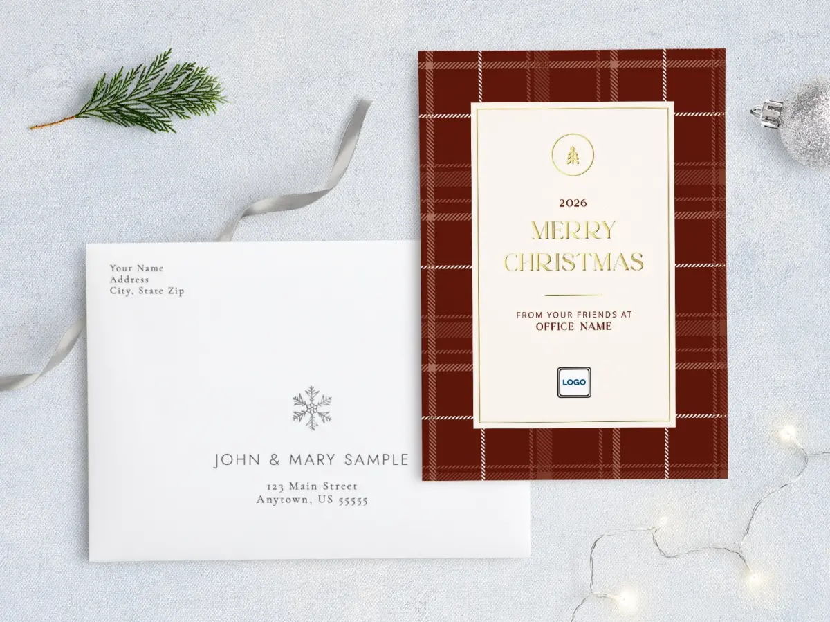 Front with Envelope Design