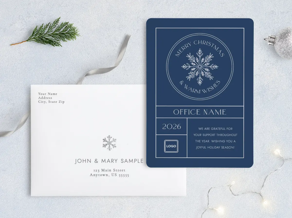 Front with Envelope Design