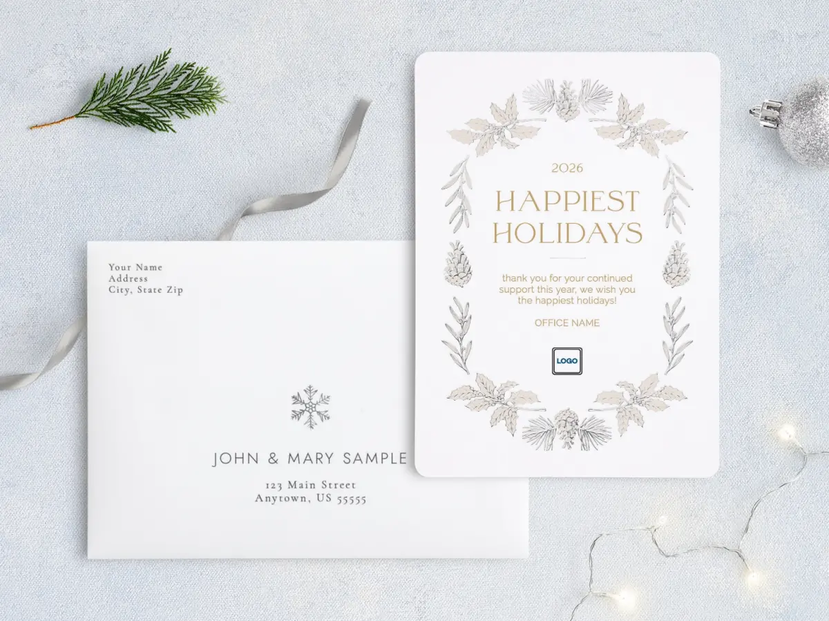 Front with Envelope Design