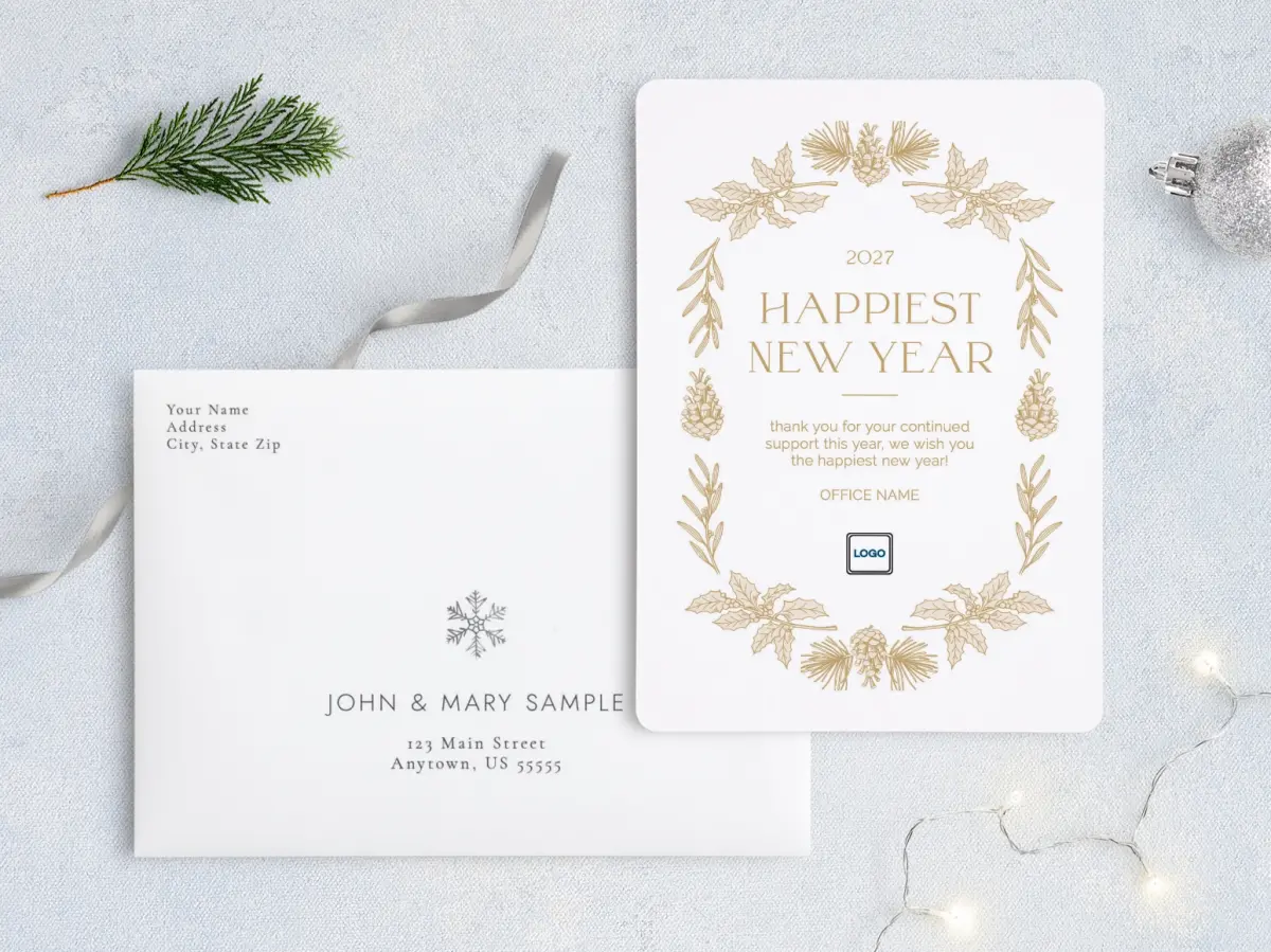 Front with Envelope Design