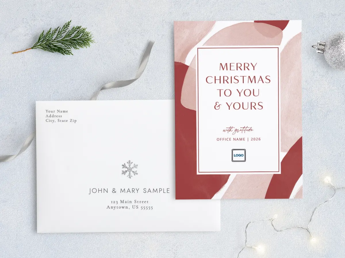 Front with Envelope Design