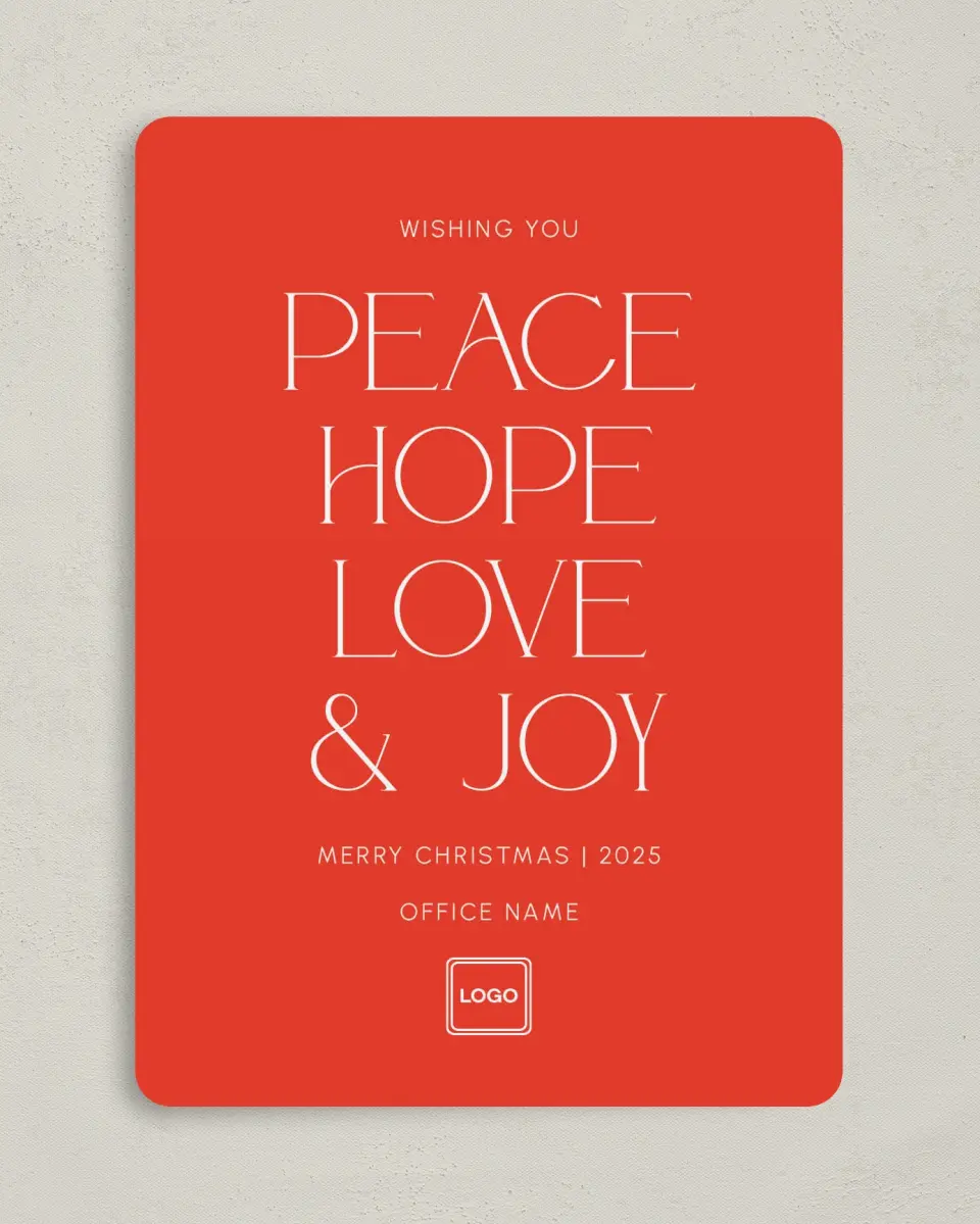 This is a 5" x 7" Christmas Card called Christmas Truth printed in full color on Premium Smooth paper
