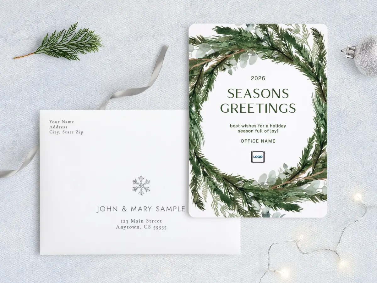 Front with Envelope Design
