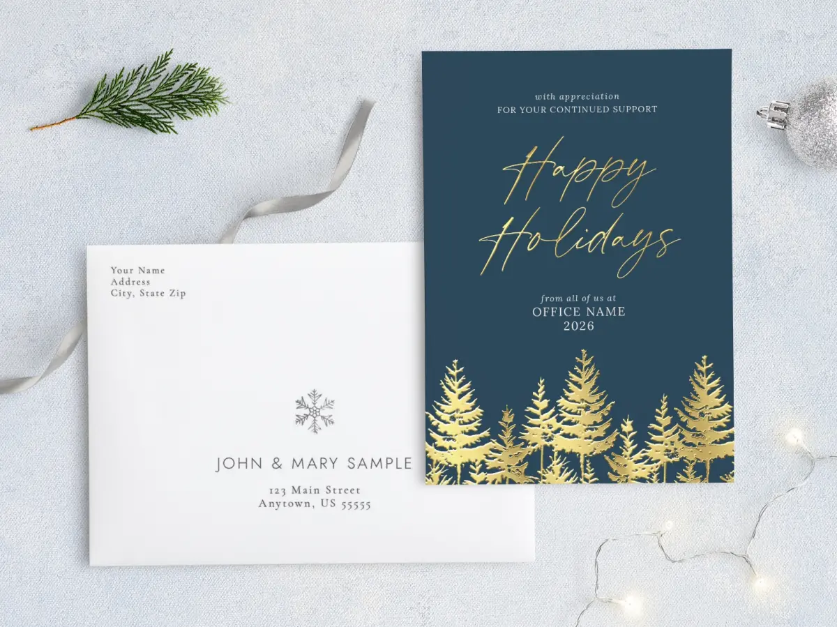 Front with Envelope Design