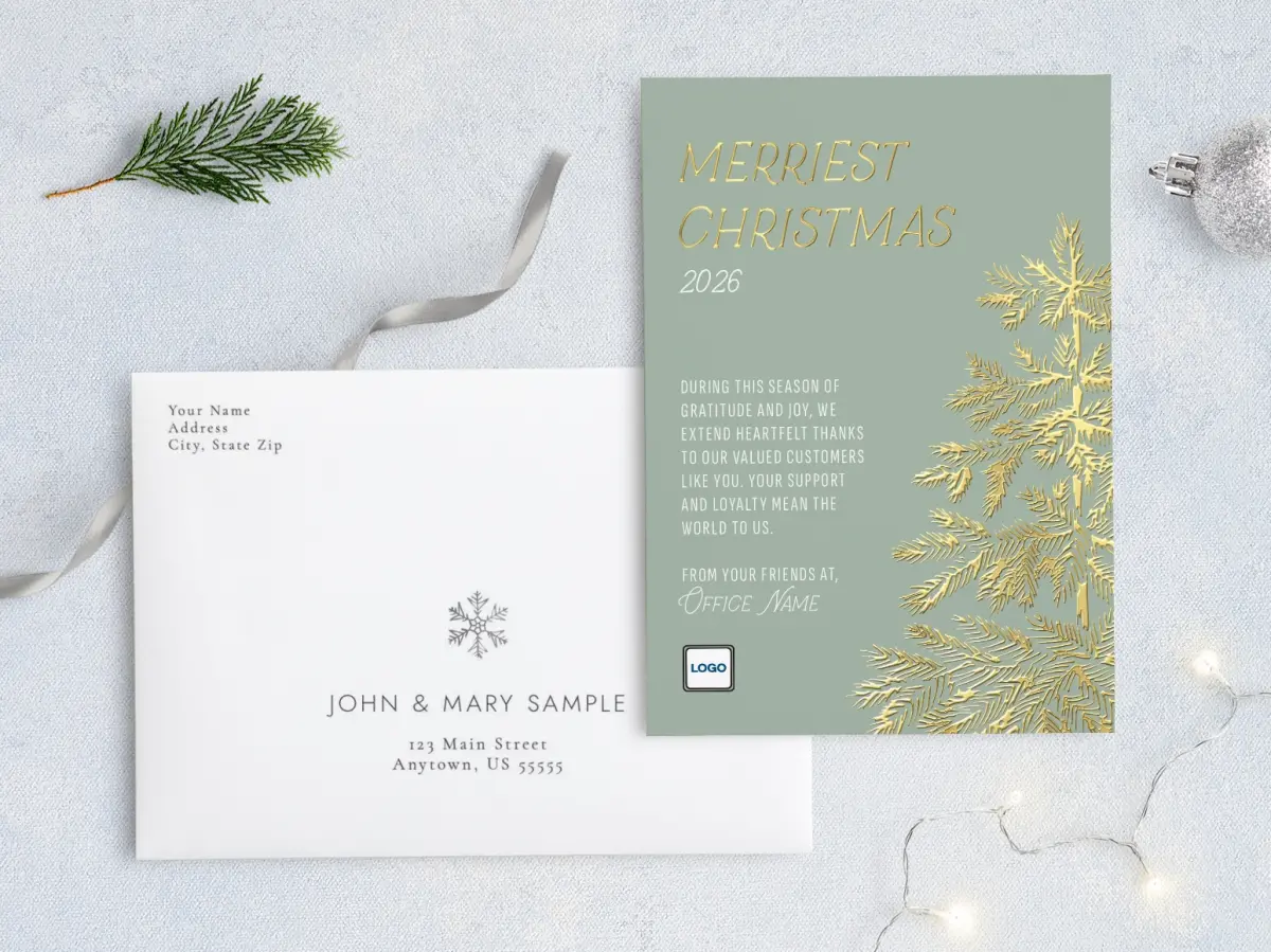 Front with Envelope Design