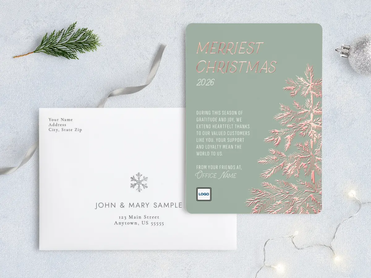 Front with Envelope Design