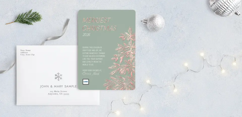 Front with Envelope Design
