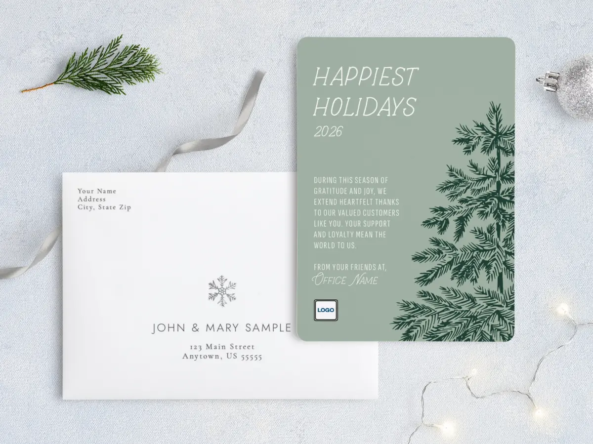 Front with Envelope Design