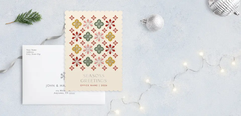 Front with Envelope Design