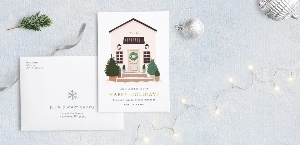 Front with Envelope Design