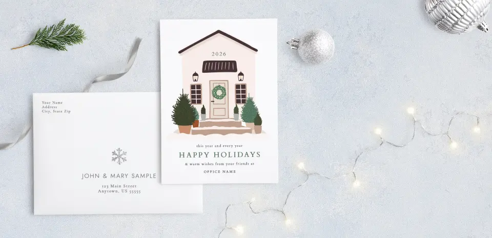 Front with Envelope Design