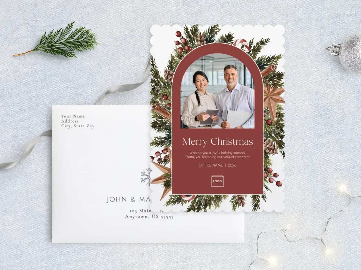 Front with Envelope Design