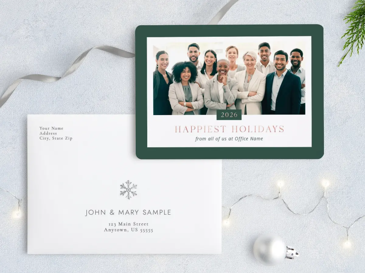 Front with Envelope Design
