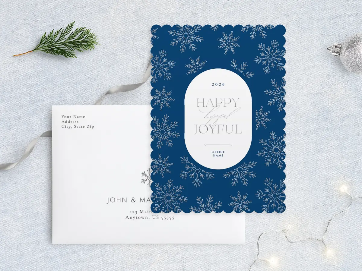 Front with Envelope Design