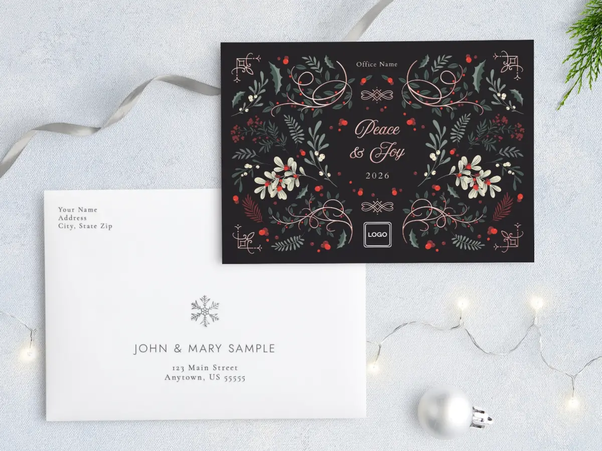 Front with Envelope Design