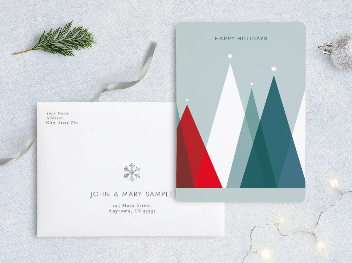 Front with Envelope Design