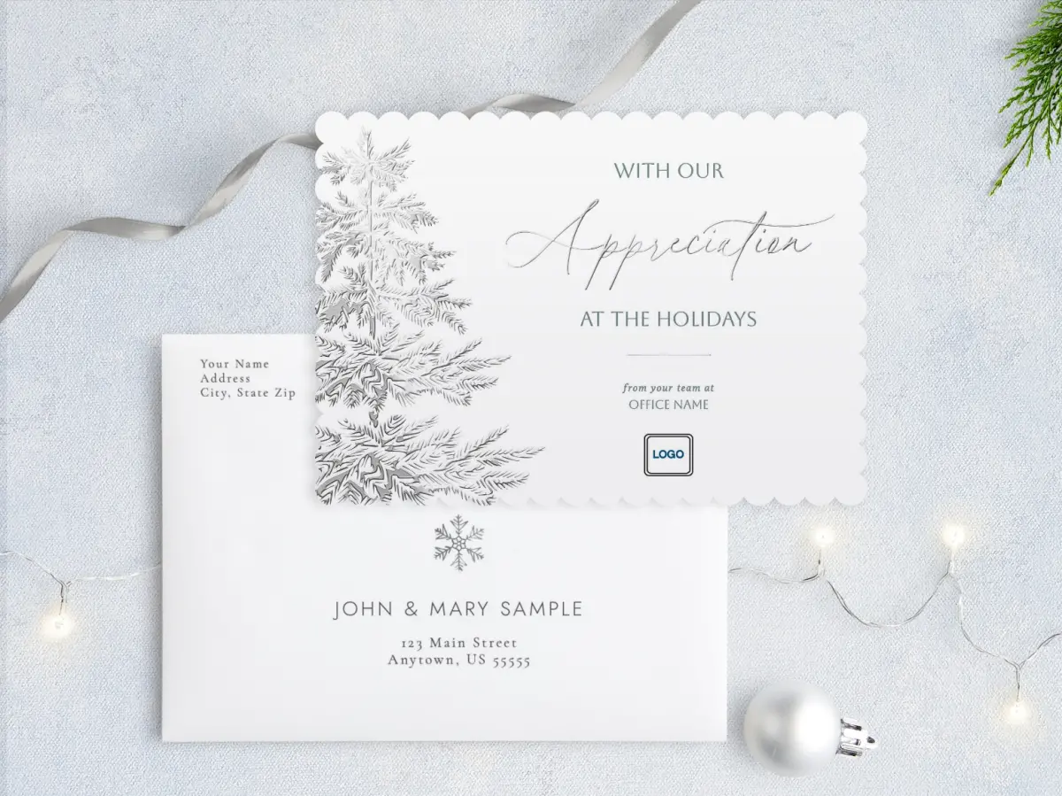 Front with Envelope Design