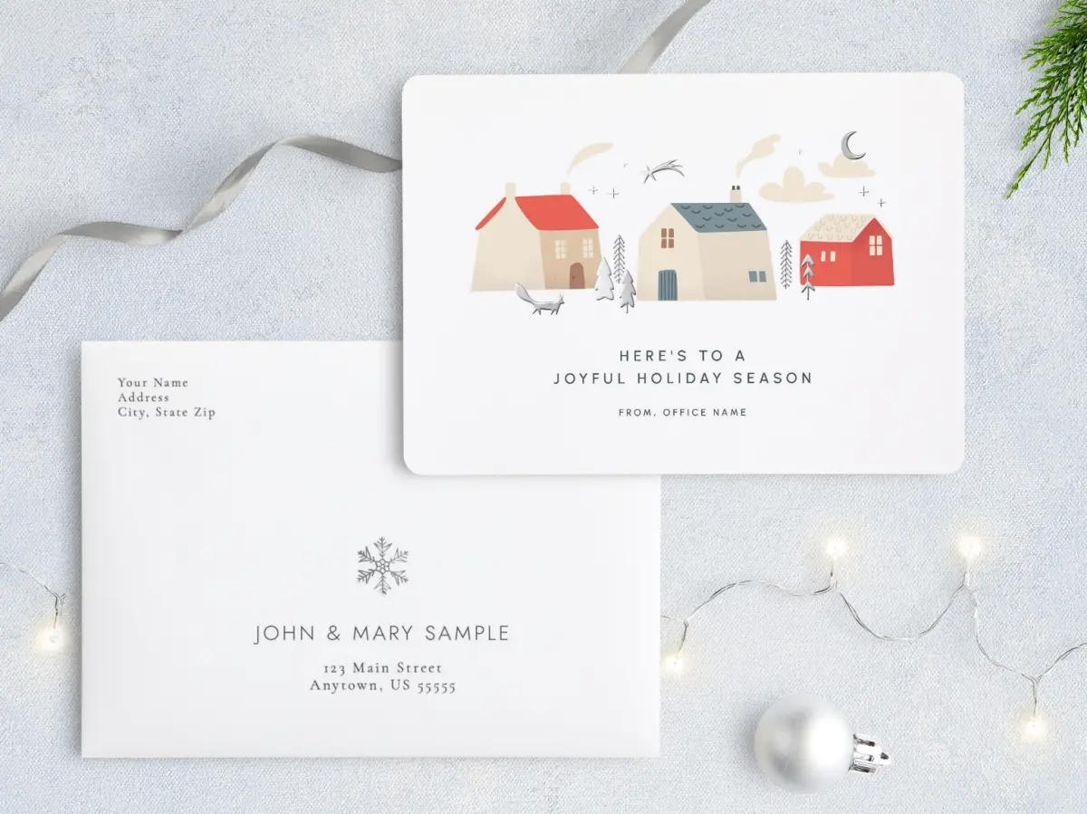 Front with Envelope Design