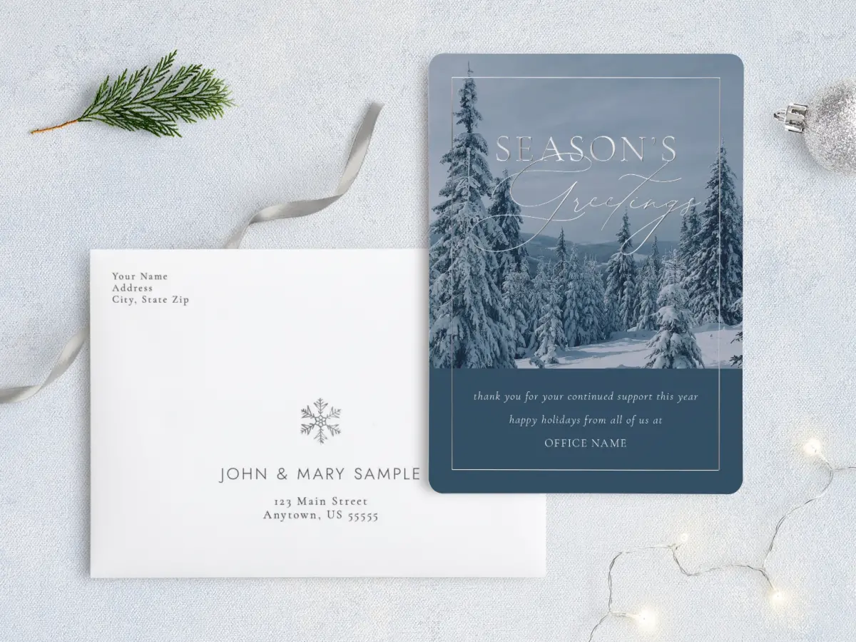 Front with Envelope Design