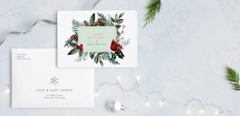 Front with Envelope Design