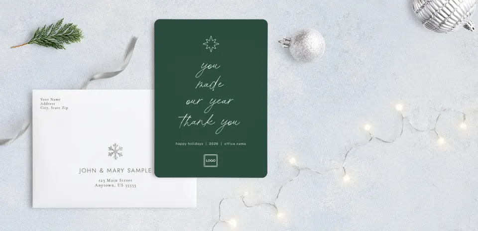Front with Envelope Design