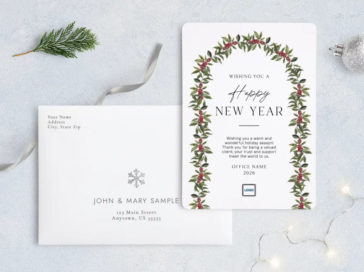 Front with Envelope Design