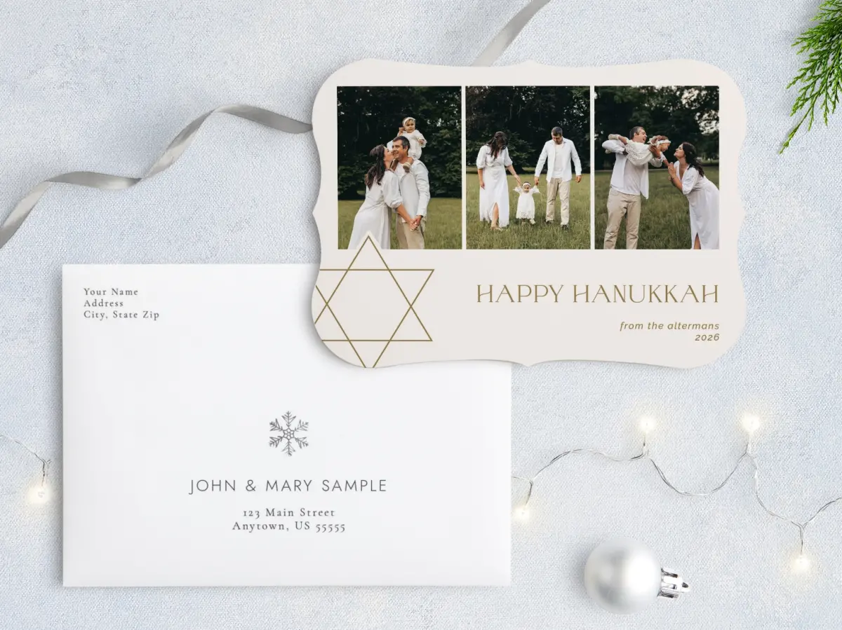 Front with Envelope Design
