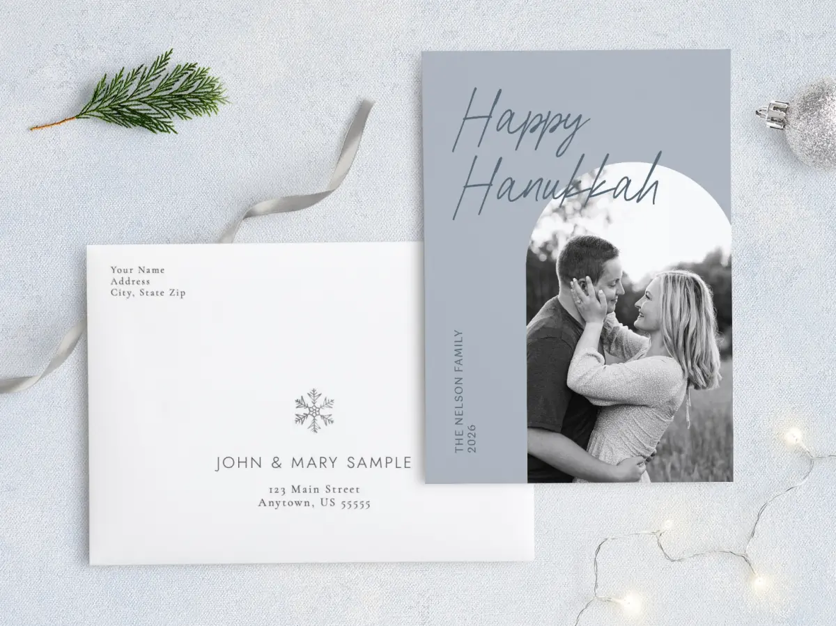 Front with Envelope Design