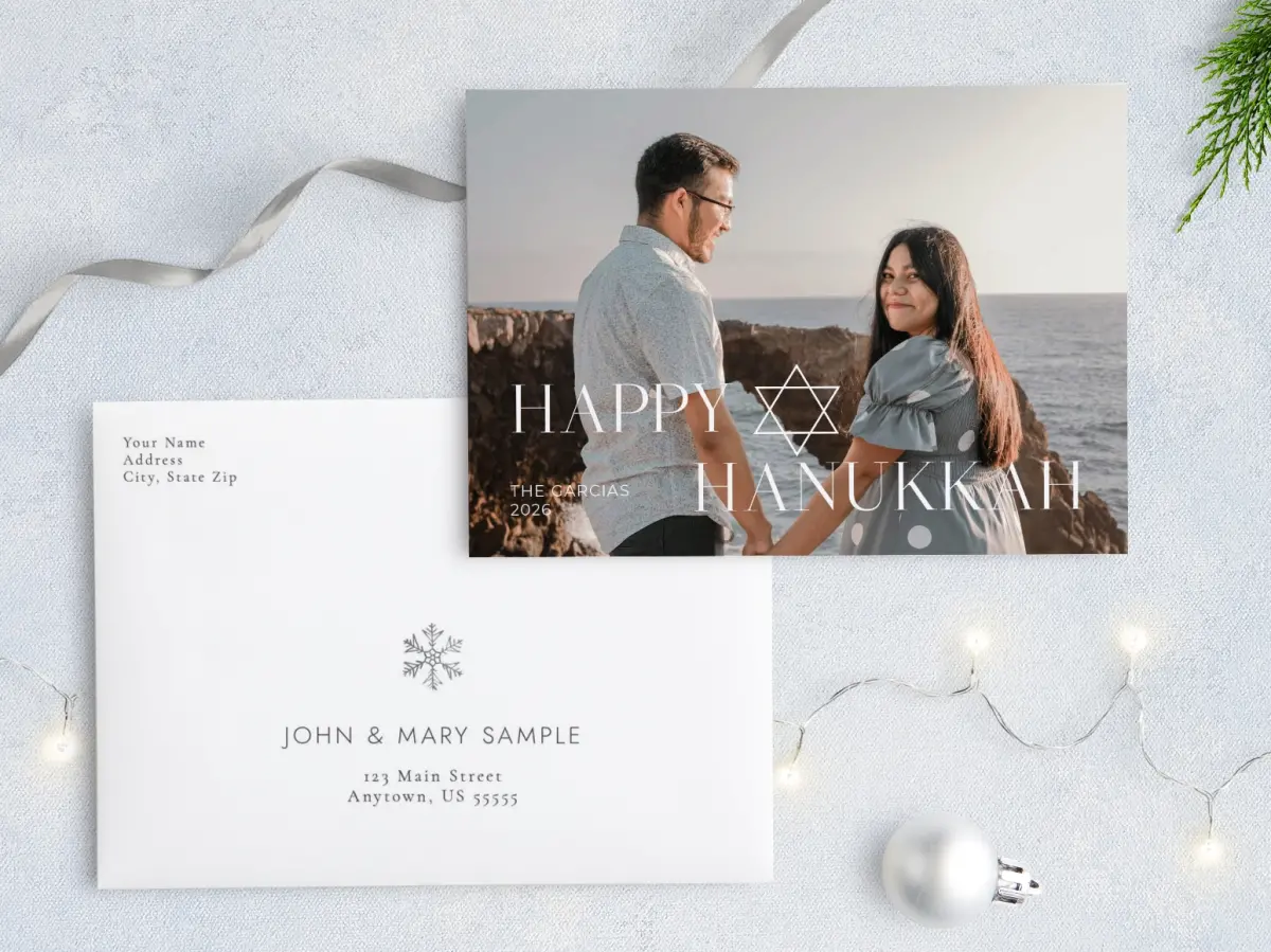 Front with Envelope Design