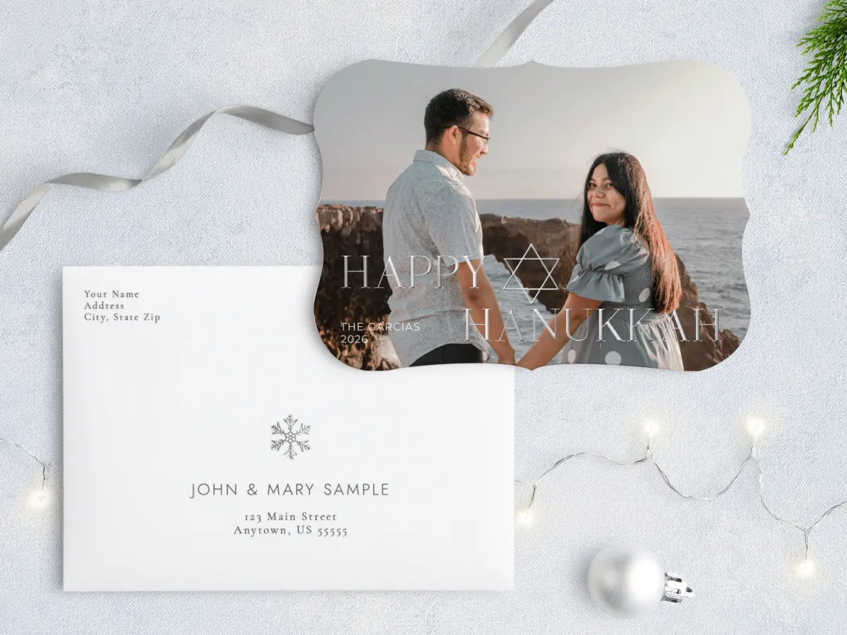 Front with Envelope Design