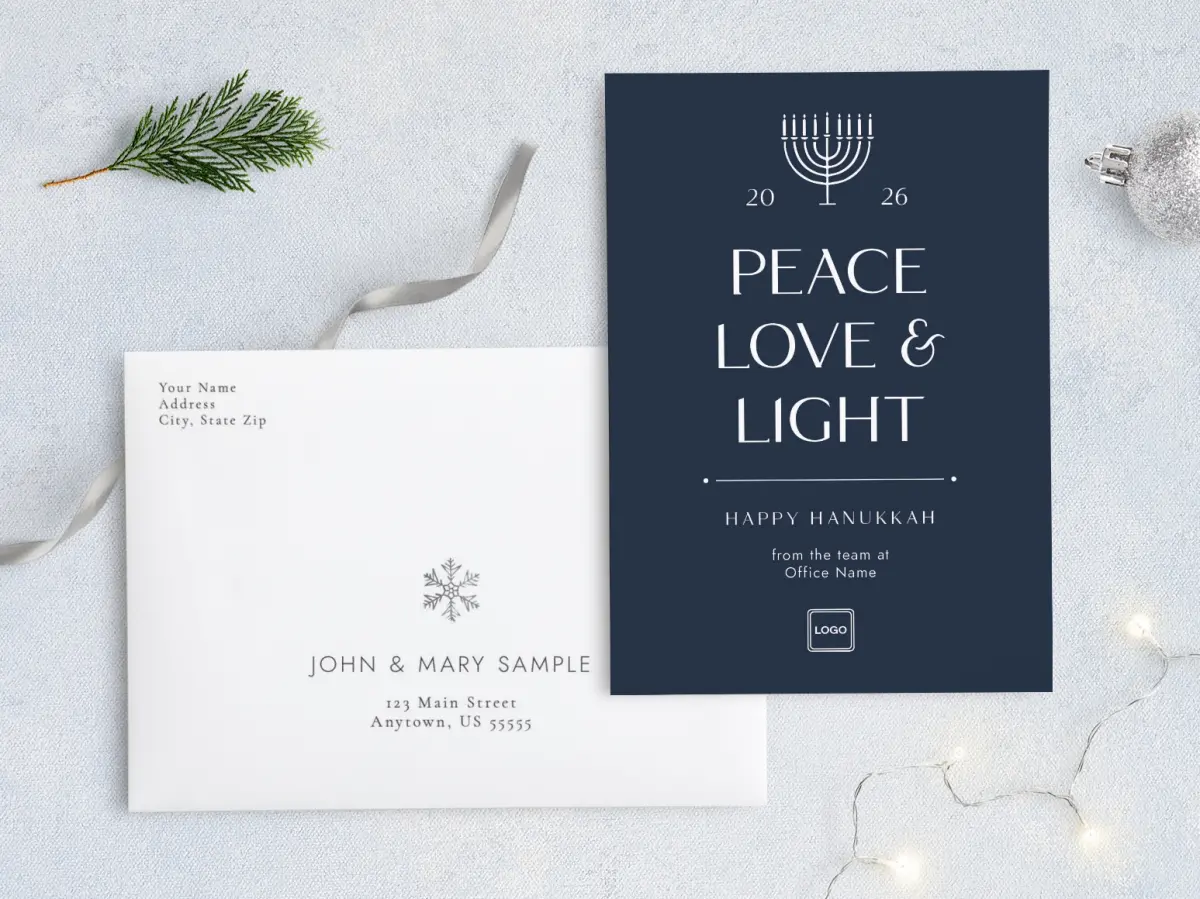 Front with Envelope Design