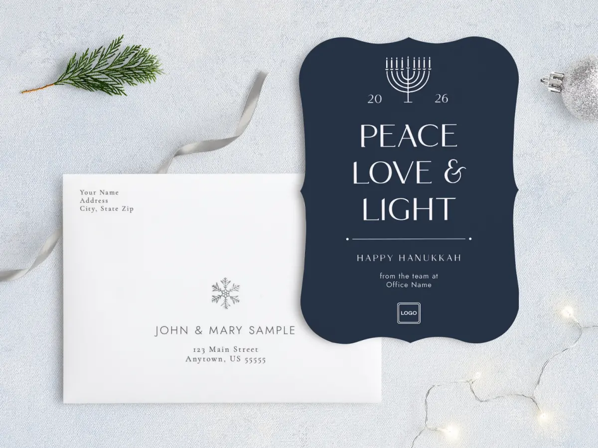 Front with Envelope Design