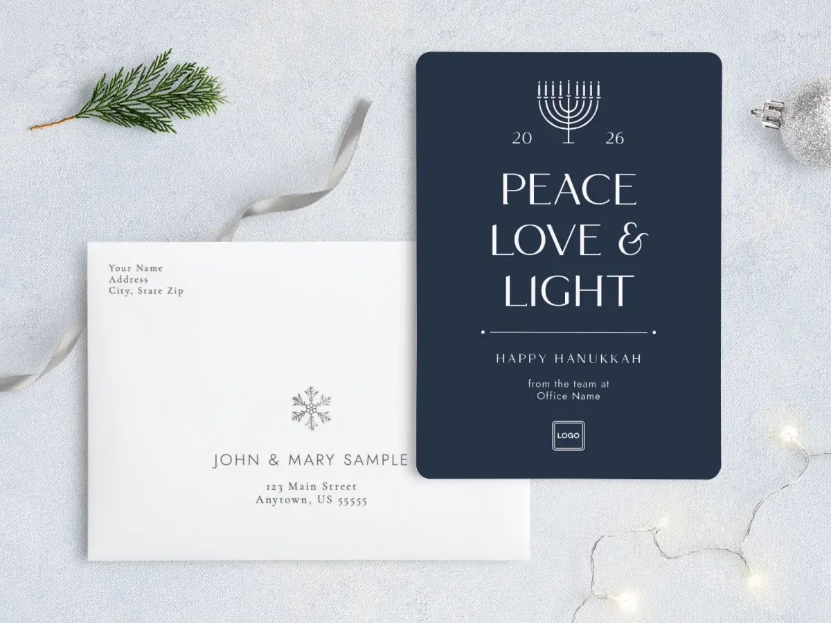 Front with Envelope Design