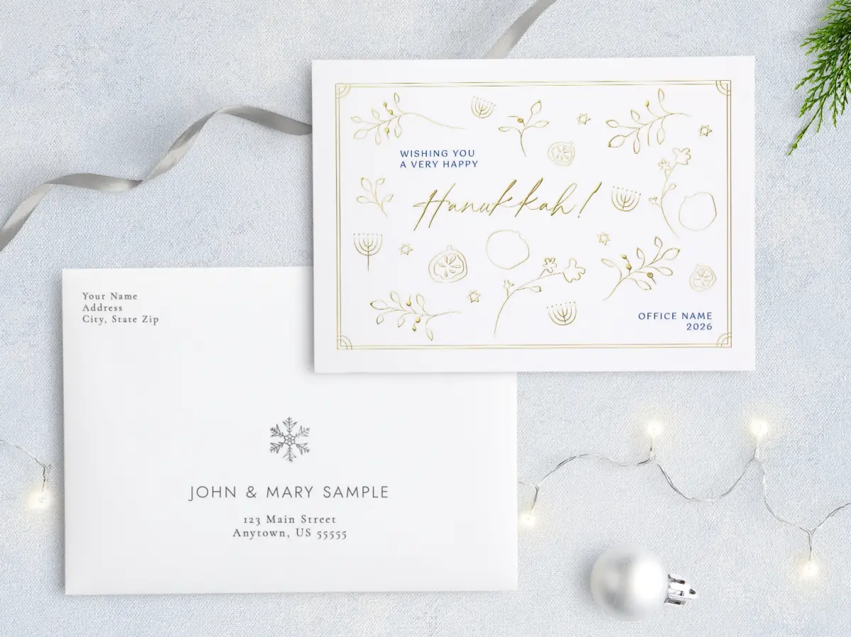 Front with Envelope Design