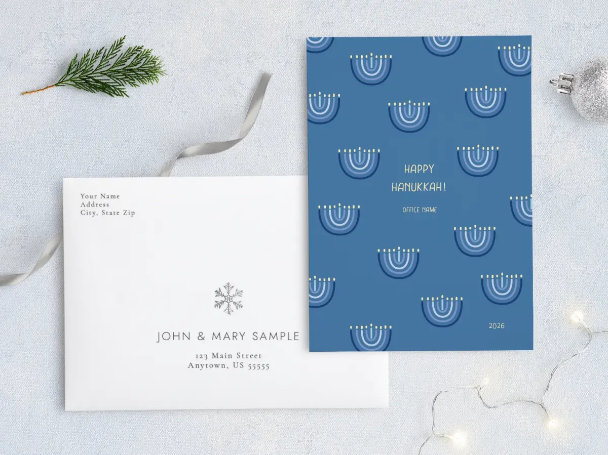 Front with Envelope Design