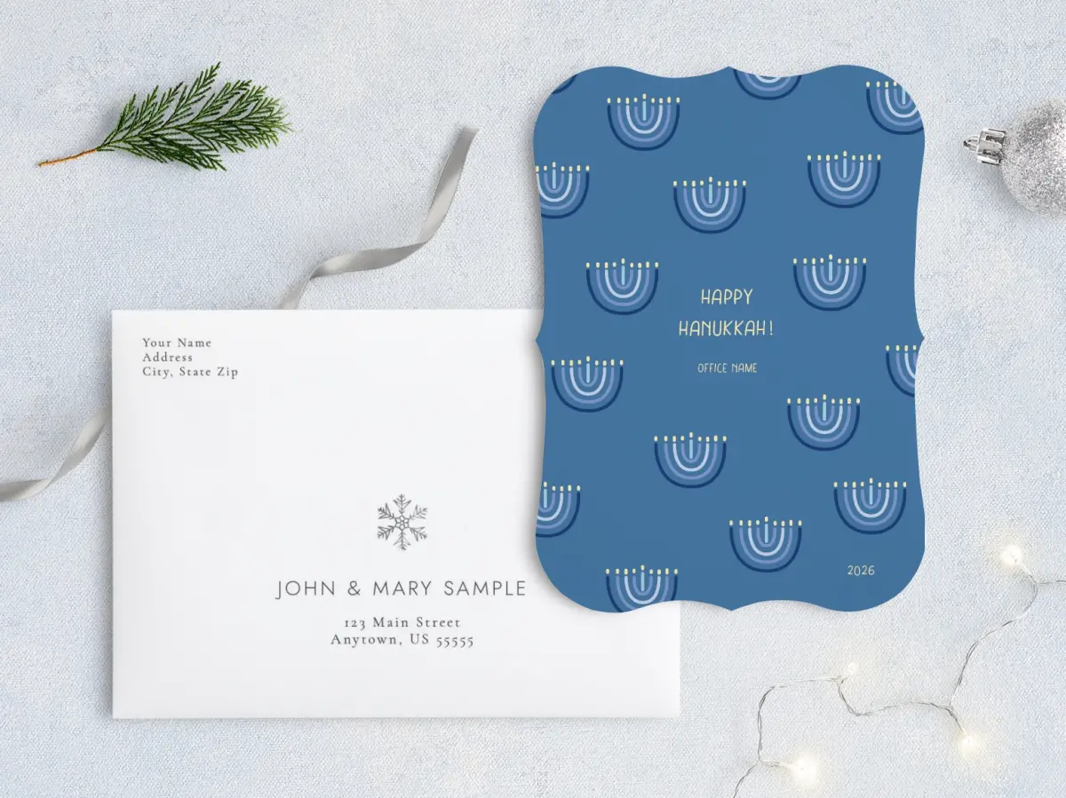 Front with Envelope Design