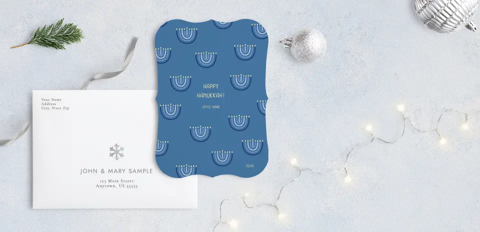 Front with Envelope Design