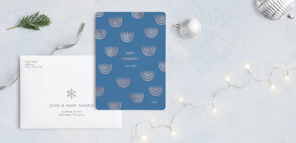 Front with Envelope Design