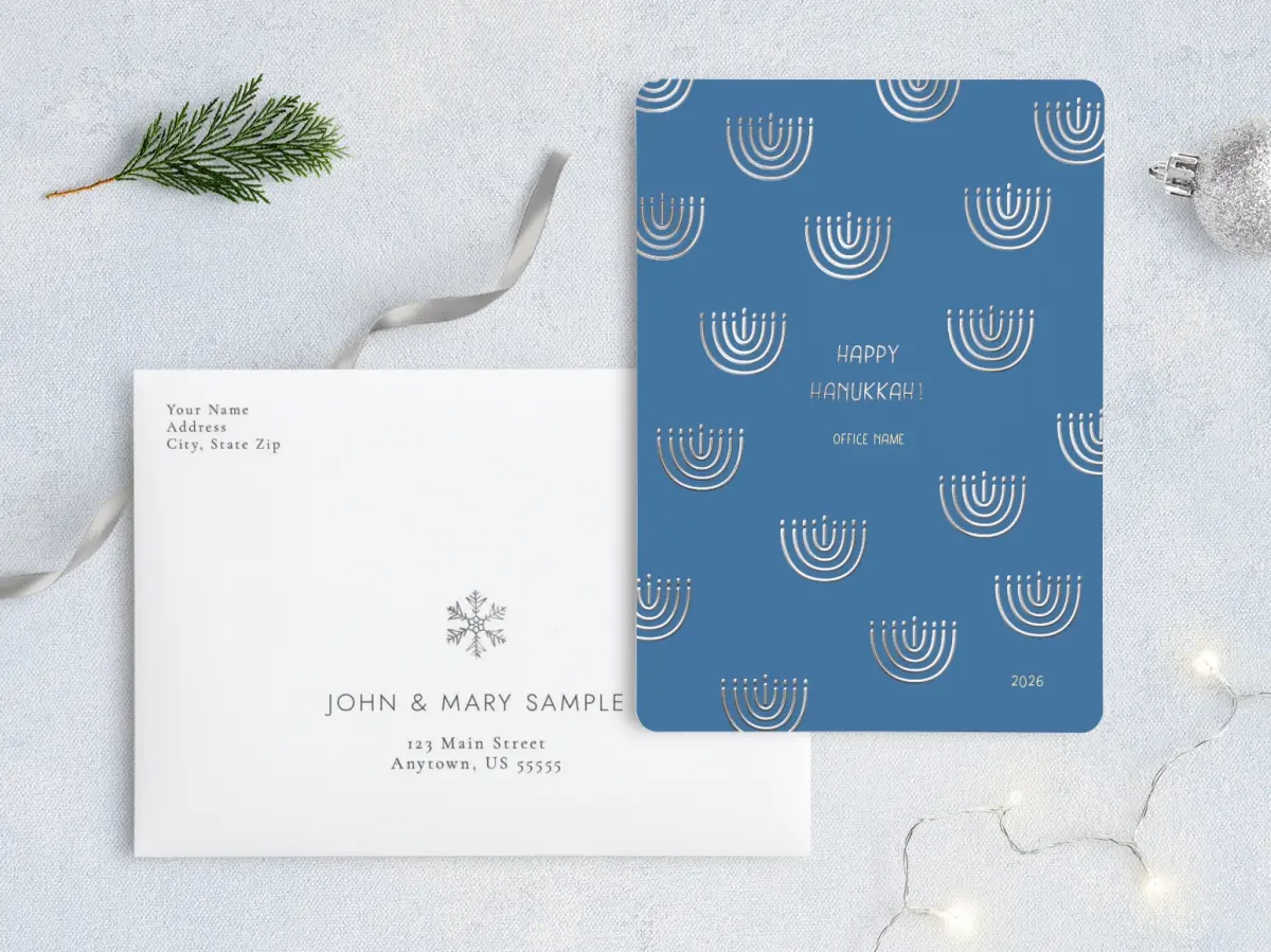 Front with Envelope Design