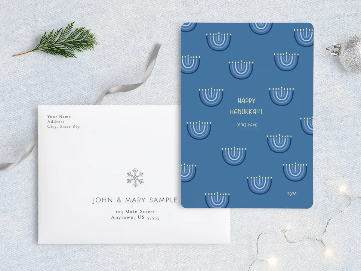 Front with Envelope Design