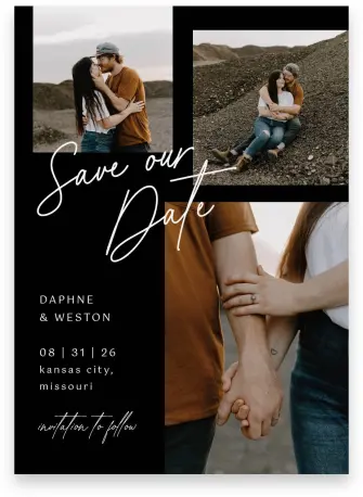 Wedding Save the Date Design