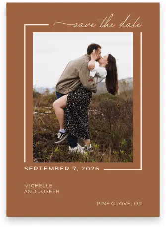 Wedding Save the Date Design