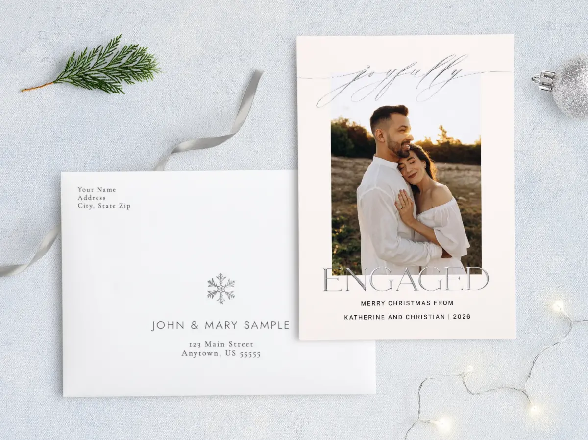 Front with Envelope Design