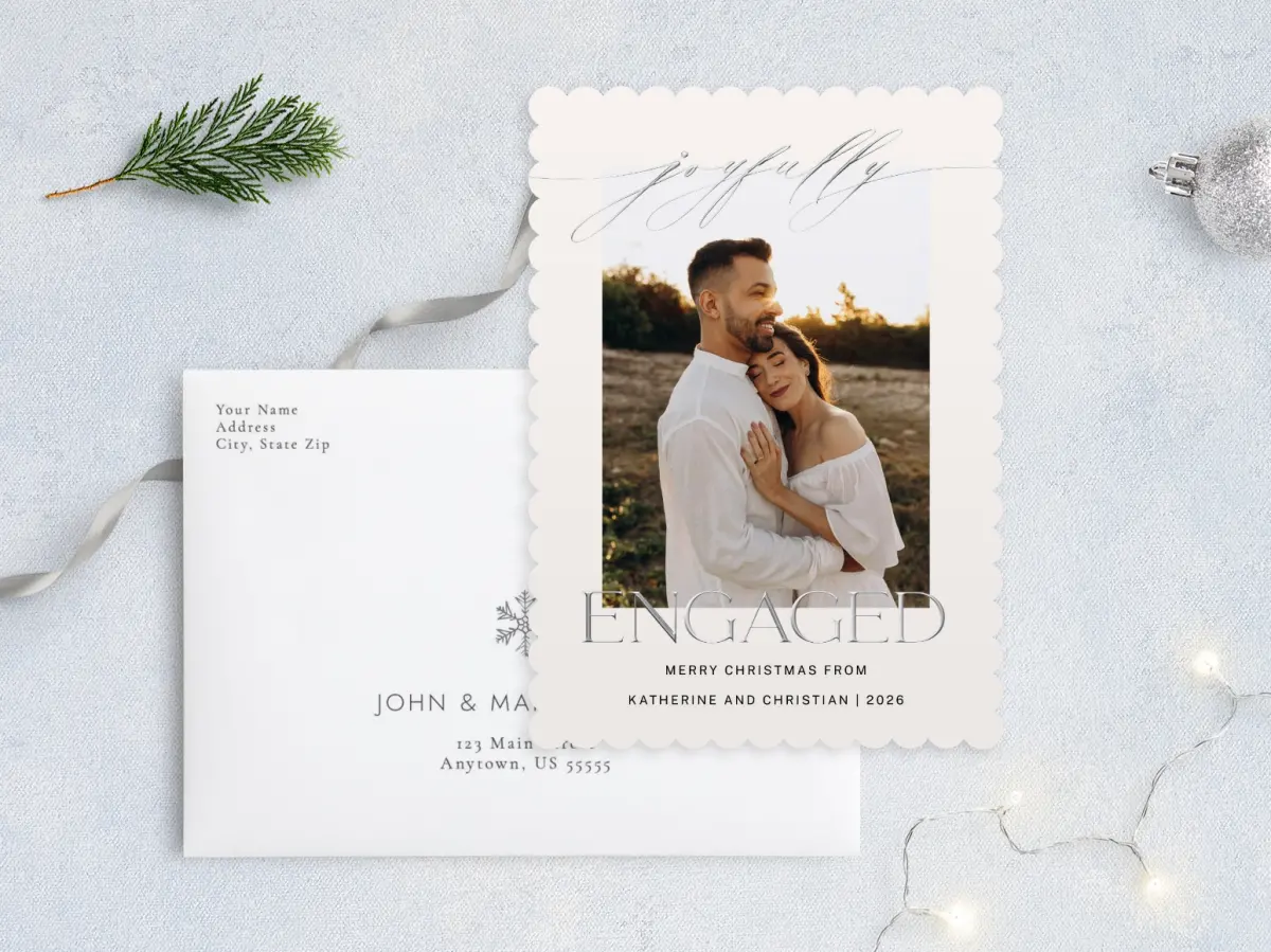 Front with Envelope Design