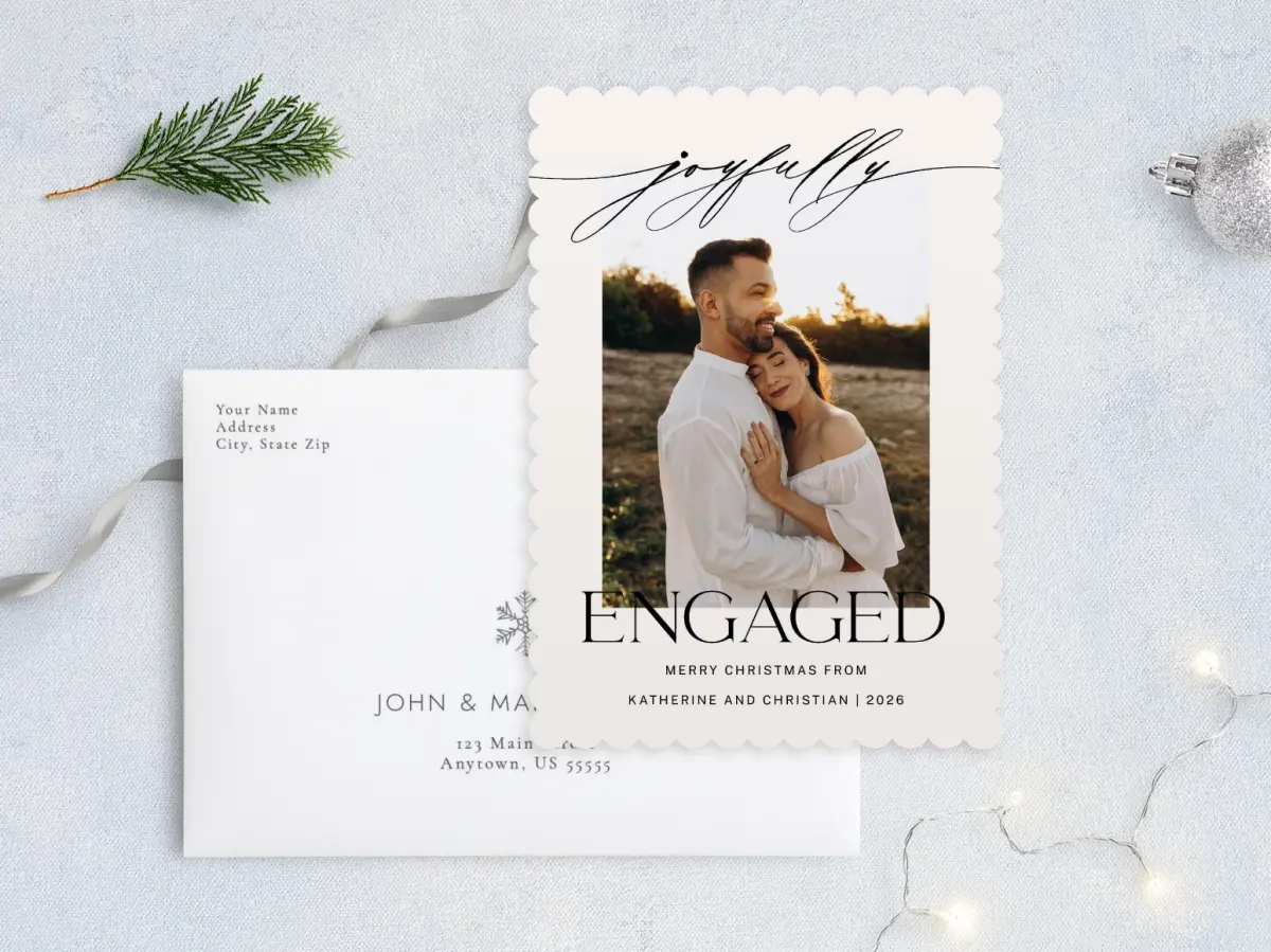 Front with Envelope Design