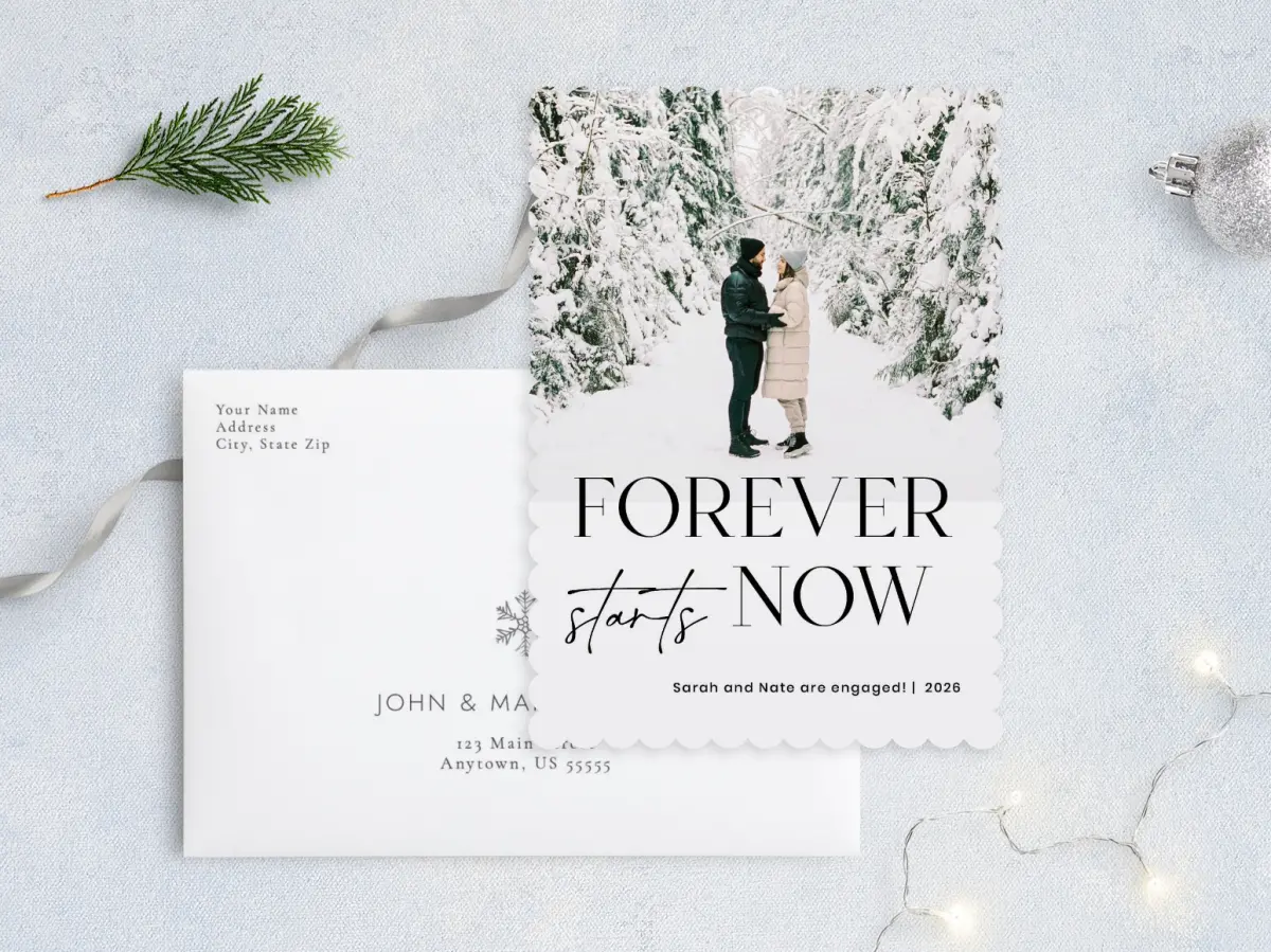 Front with Envelope Design