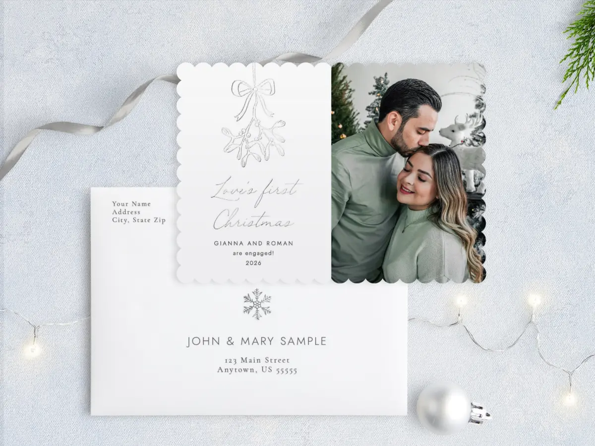 Front with Envelope Design